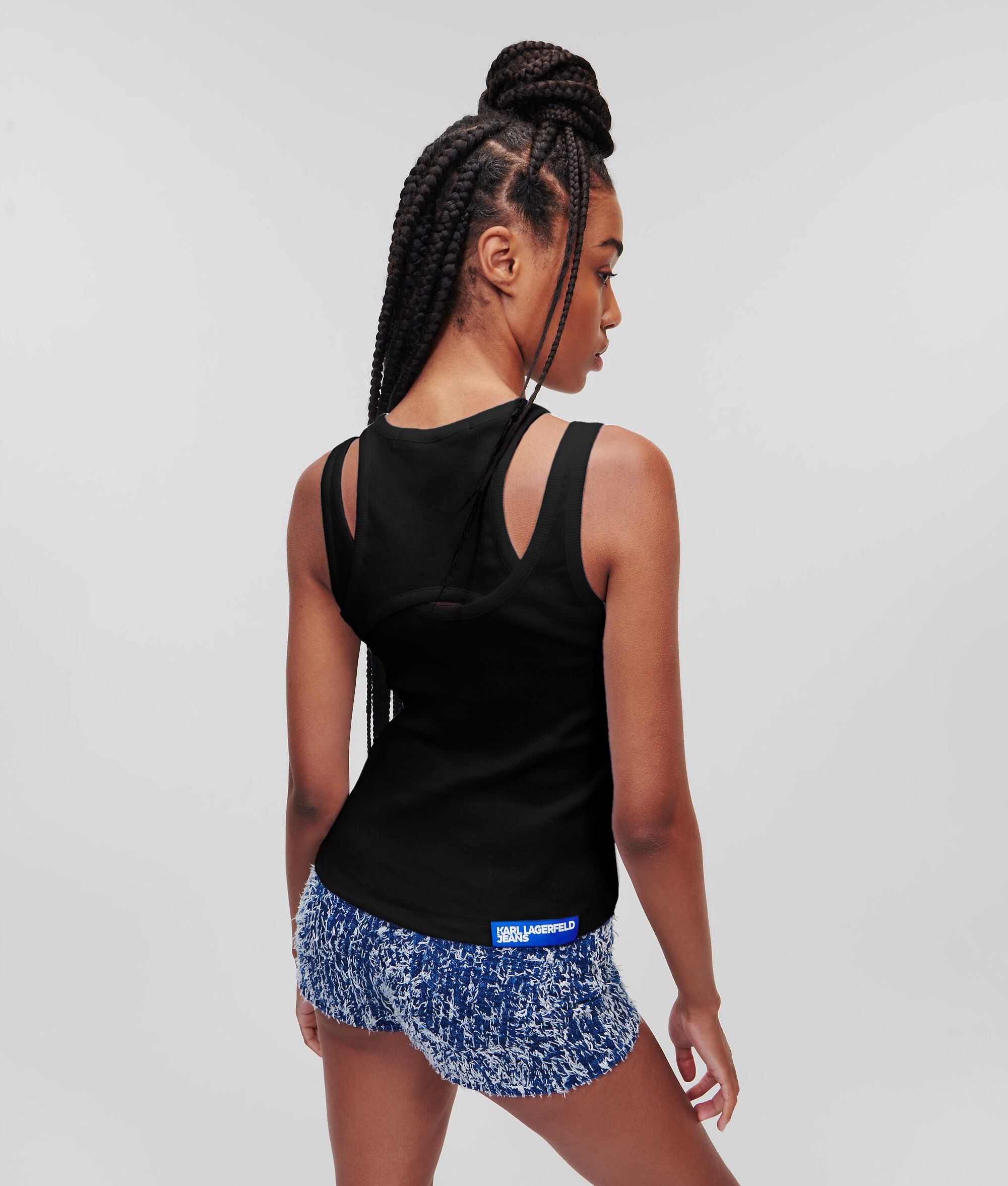 (image for) Strong Big KLJ LAYERED RIBBED TANK TOP